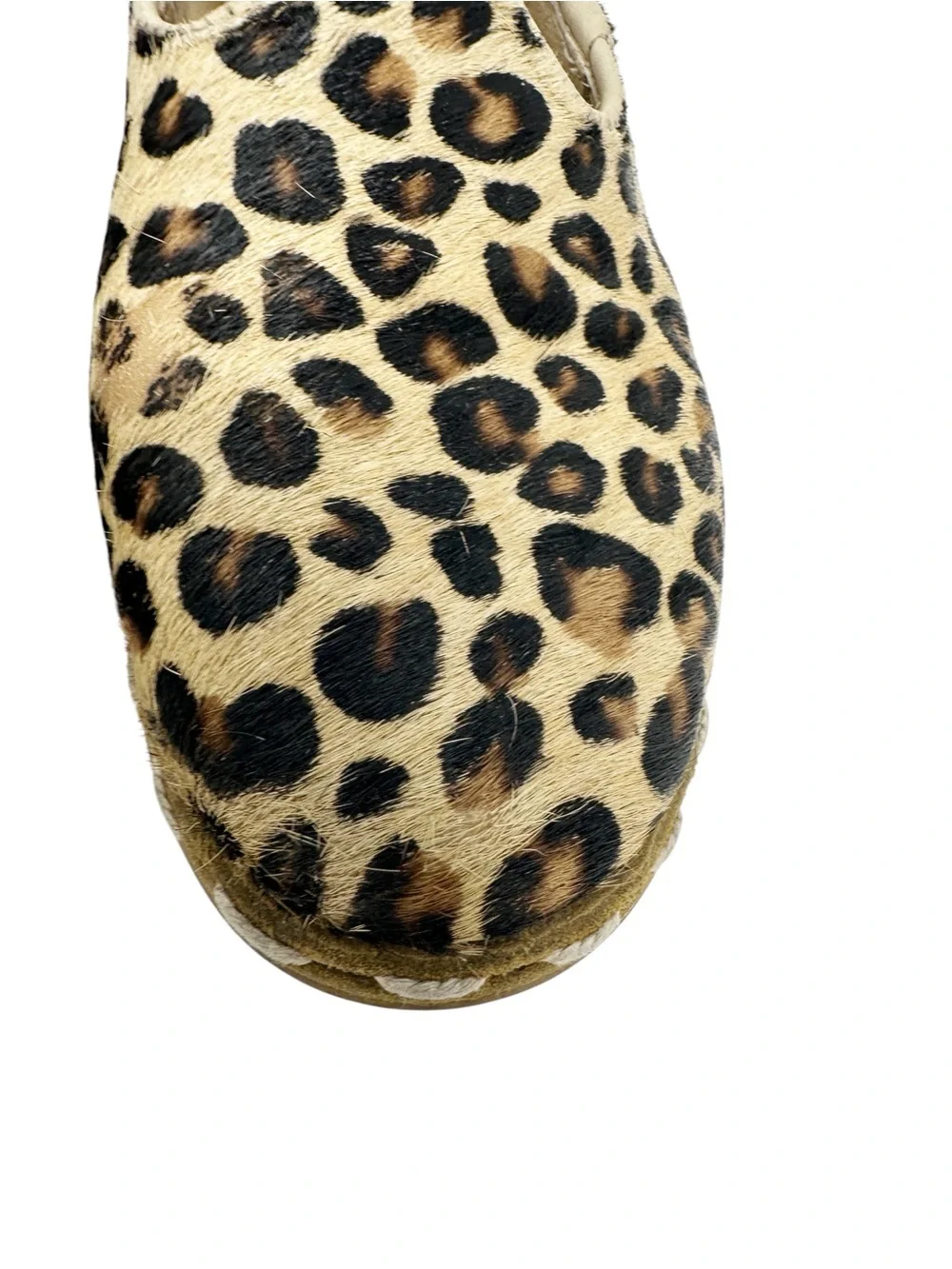 Sabah Leopard Print Loafers Women's Size 37/ US 6-6.5